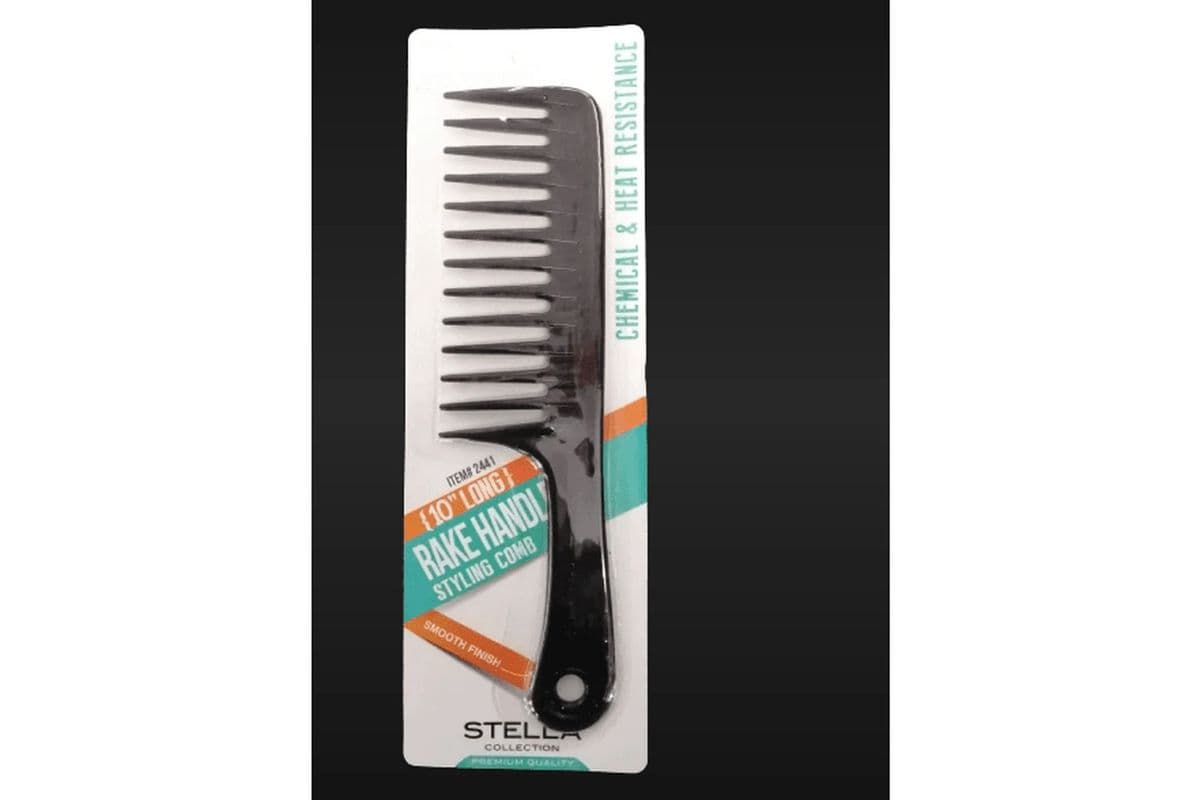(10 Rake) Handle Styling Comb (45 g)