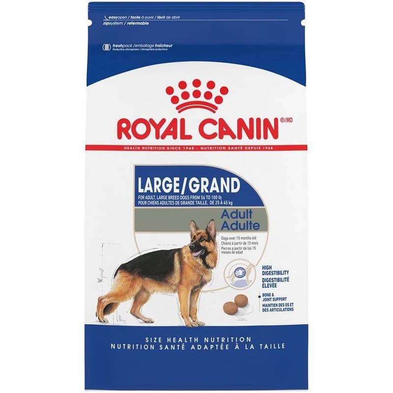 Royal Canin Size Health Nutrition Large Adult Dog 30 Lb