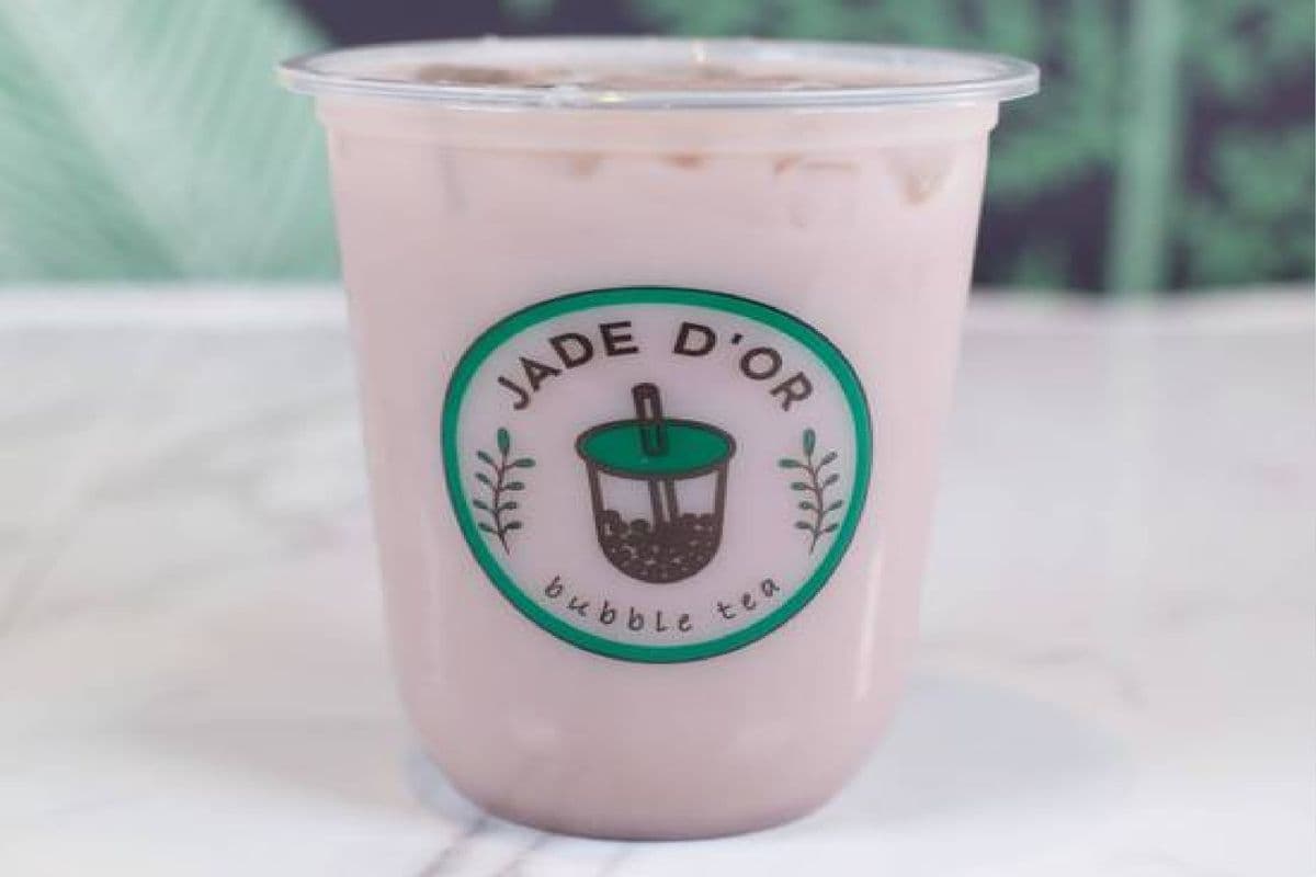 Thé au lait de taro / Taro Milk Tea