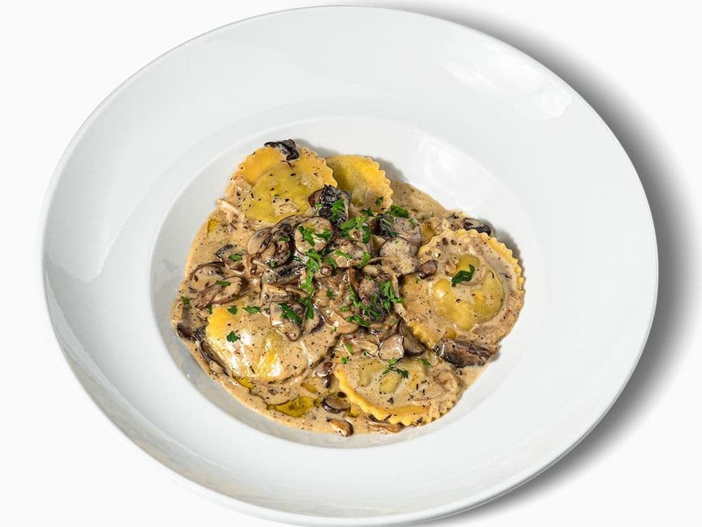 3 Mushroom Truffle Ravioli