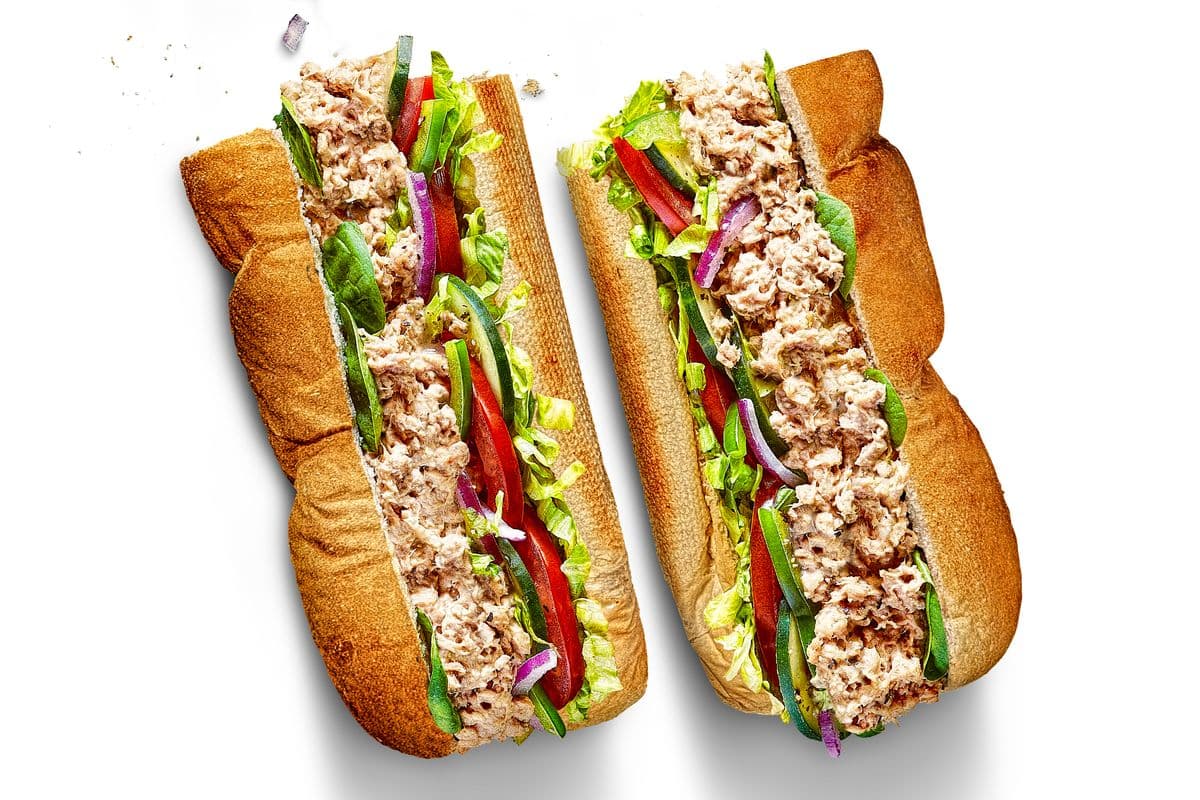 Salade de thon 12" / Footlong Tuna Salad (640 Cals)