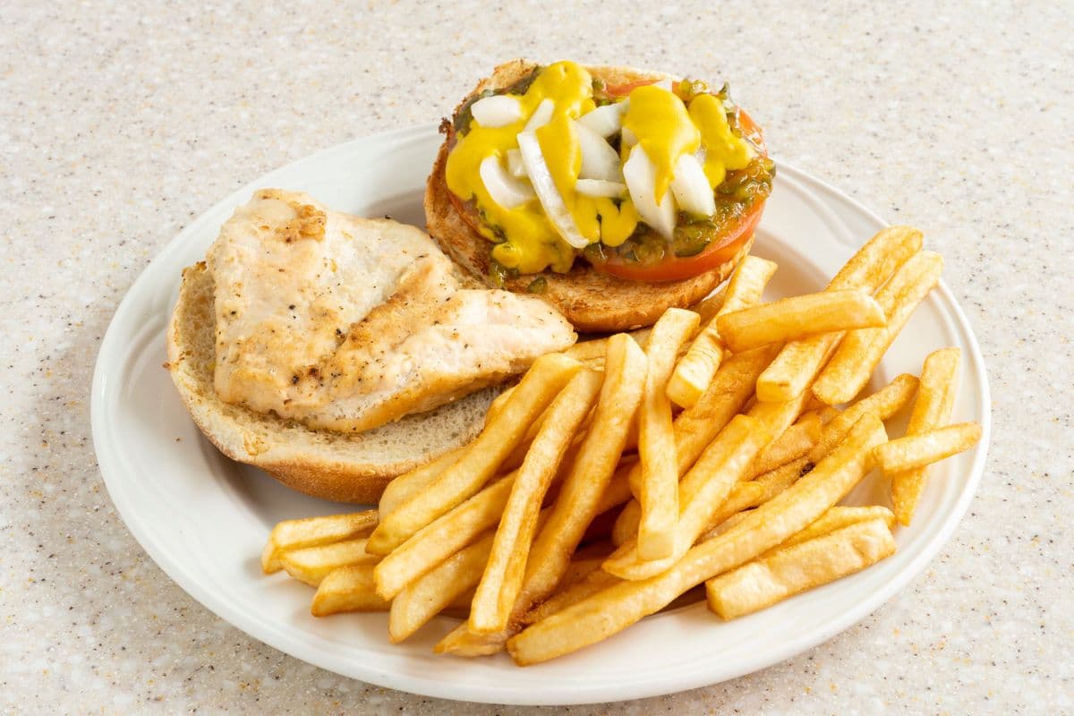 Grilled Chicken Burger