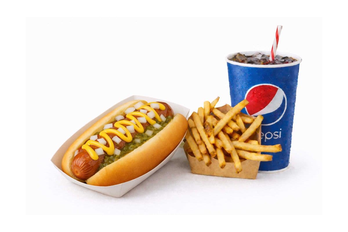 Angus Beef Hot Dog Combo