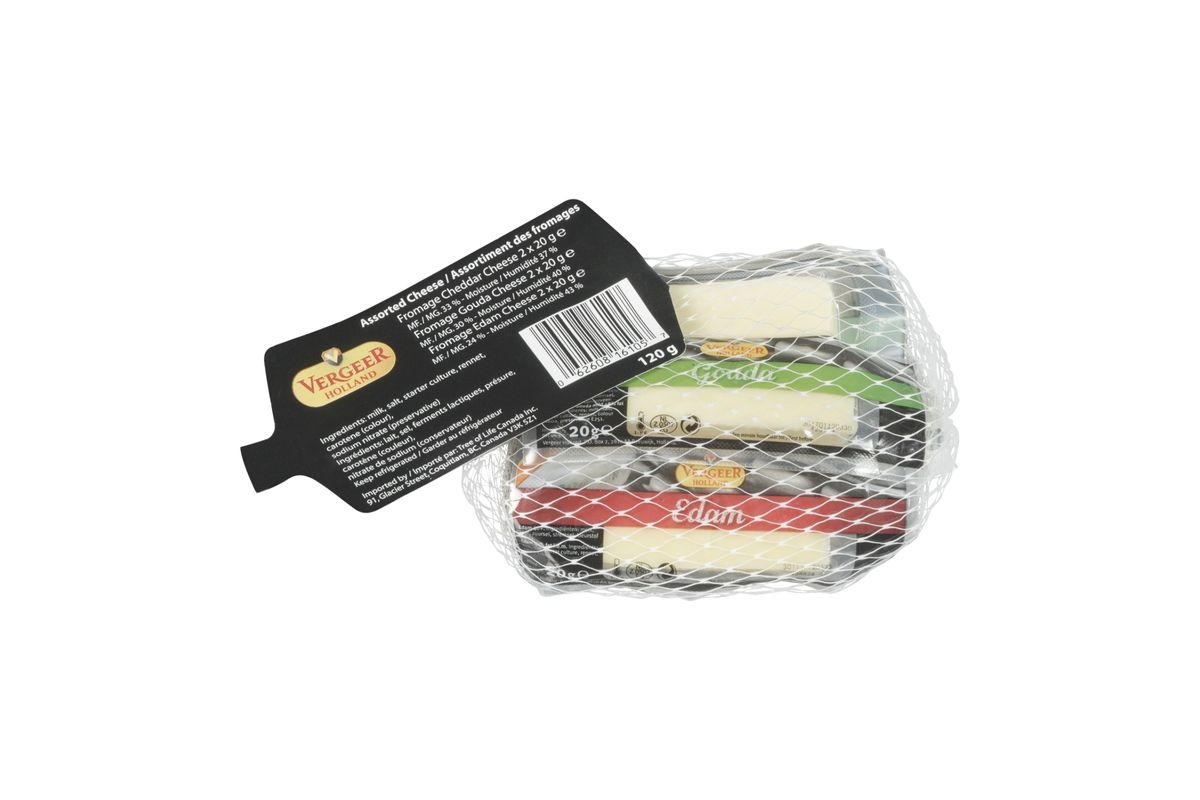 Vergeer Mini Assorted Portion Pack Cheese