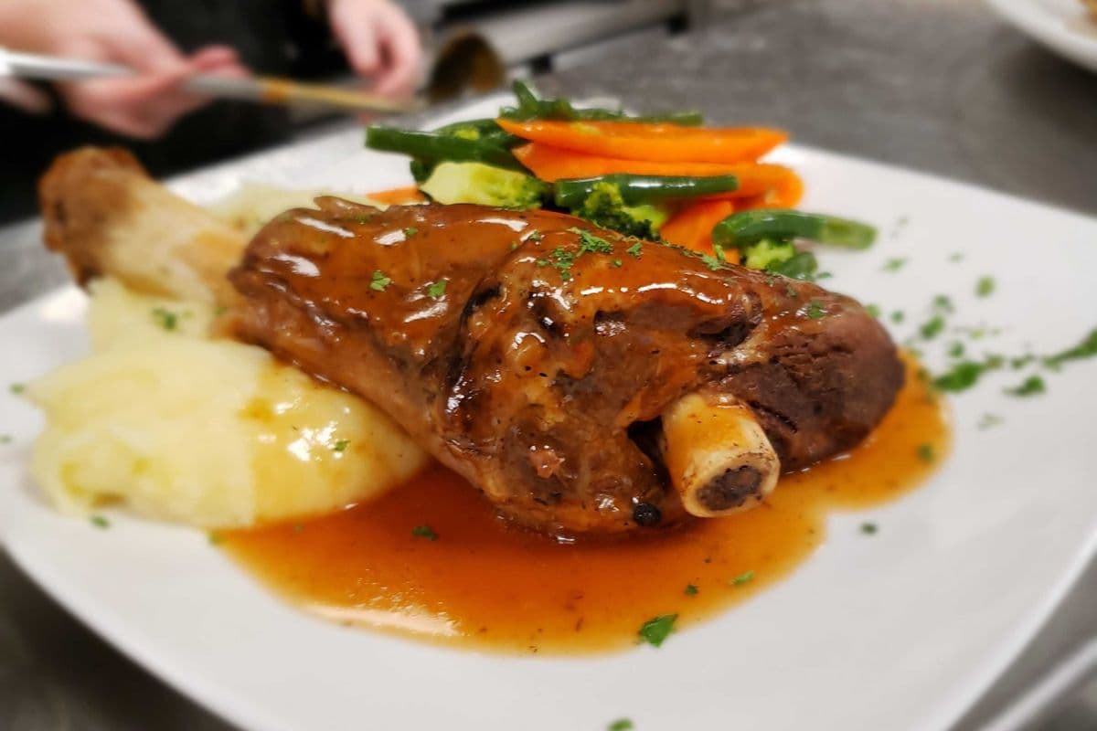 Rosemary and Thyme Lamb Shank