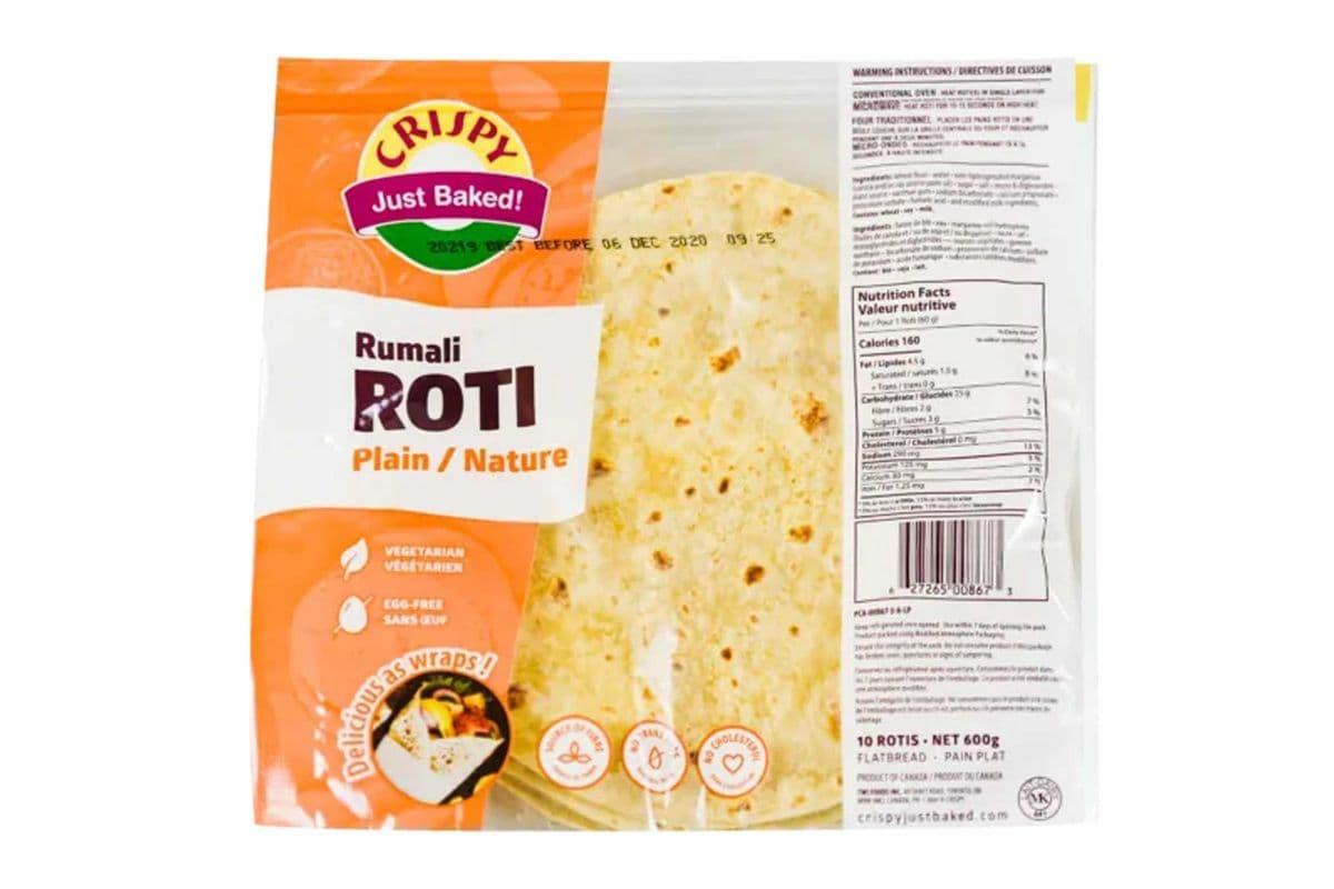 Crispy Rumali Roti (10 pcs)