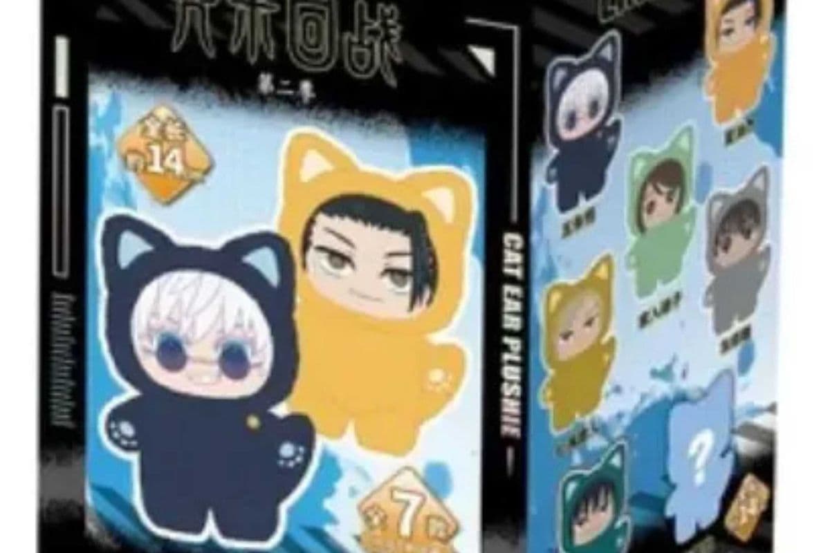 Eaki : Série de peluches à oreilles de chat Jujutsu Kaisen
