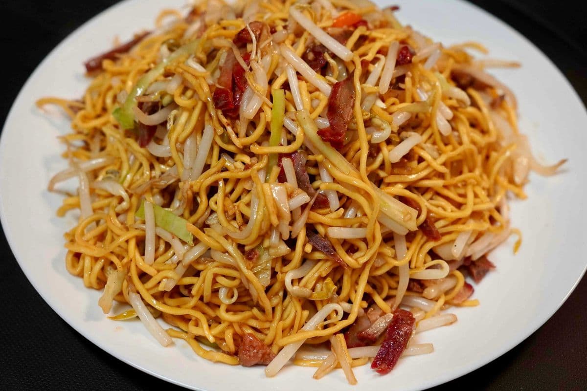 60. Pork Chow Mein 叉烧炒面