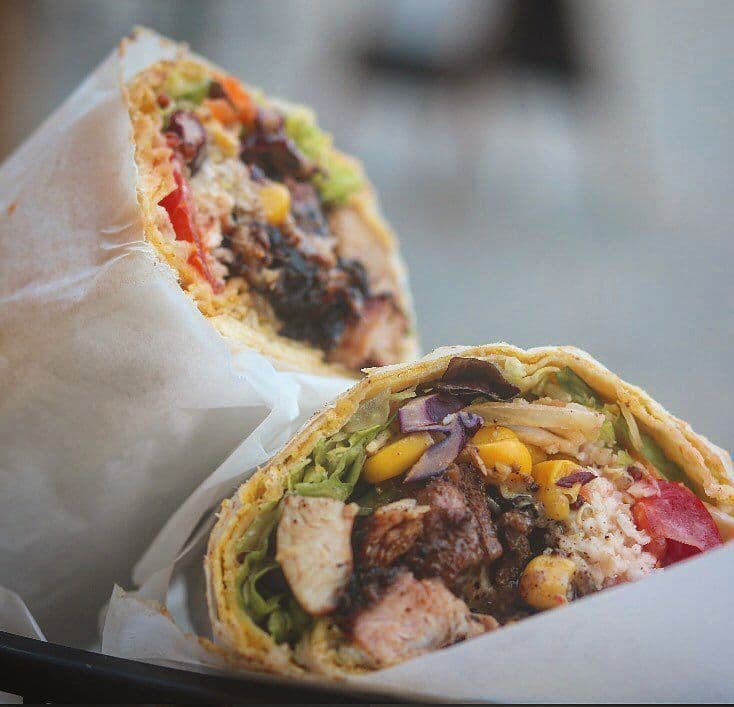 Jerk Chicken Wrap