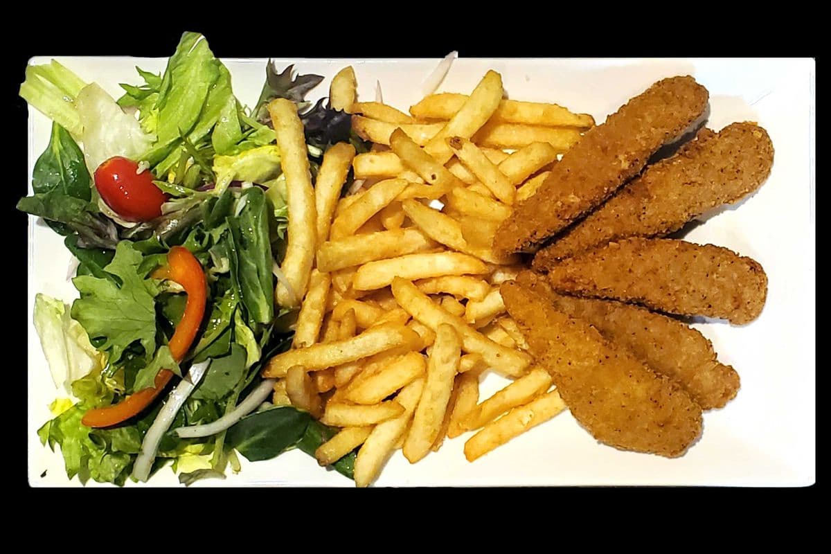 Filets de poulet frits croustillants / Crispy Fried Chicken Tenders