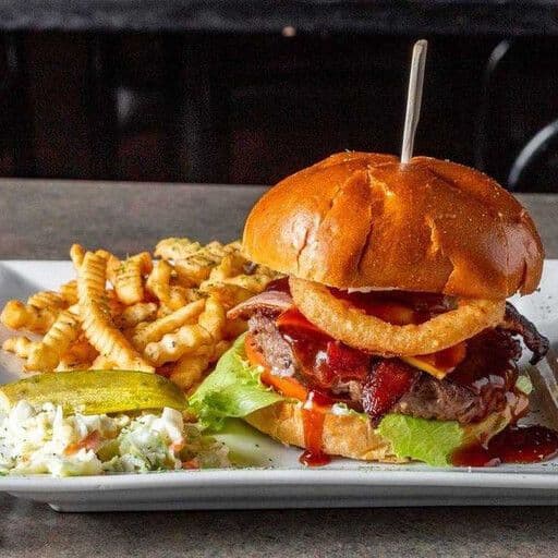 Flaming Hot Burger