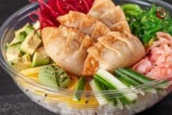 4. BBQ Gyoza Poke Bowl