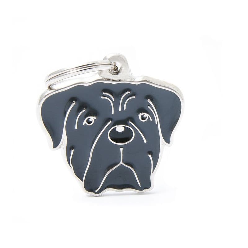 MyFamily Grey Corso Engraved Tag