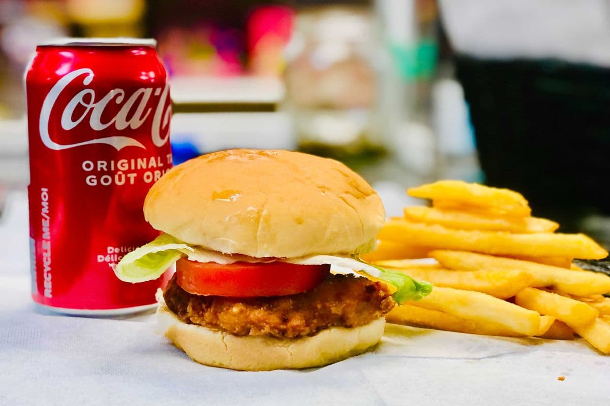 Spicy Chicken Burger Combo