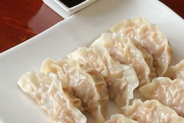 7. Pork Dumplings (6 pcs)