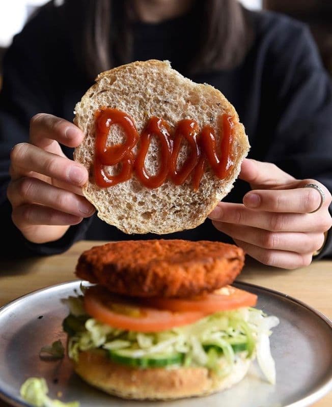 Spicy Buffalo Burger
