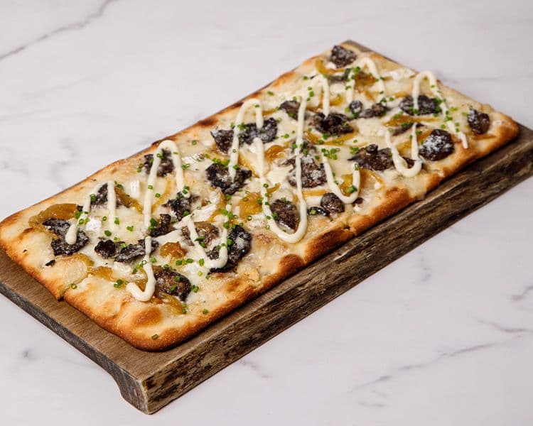 Mushroom Truffle Flatbread