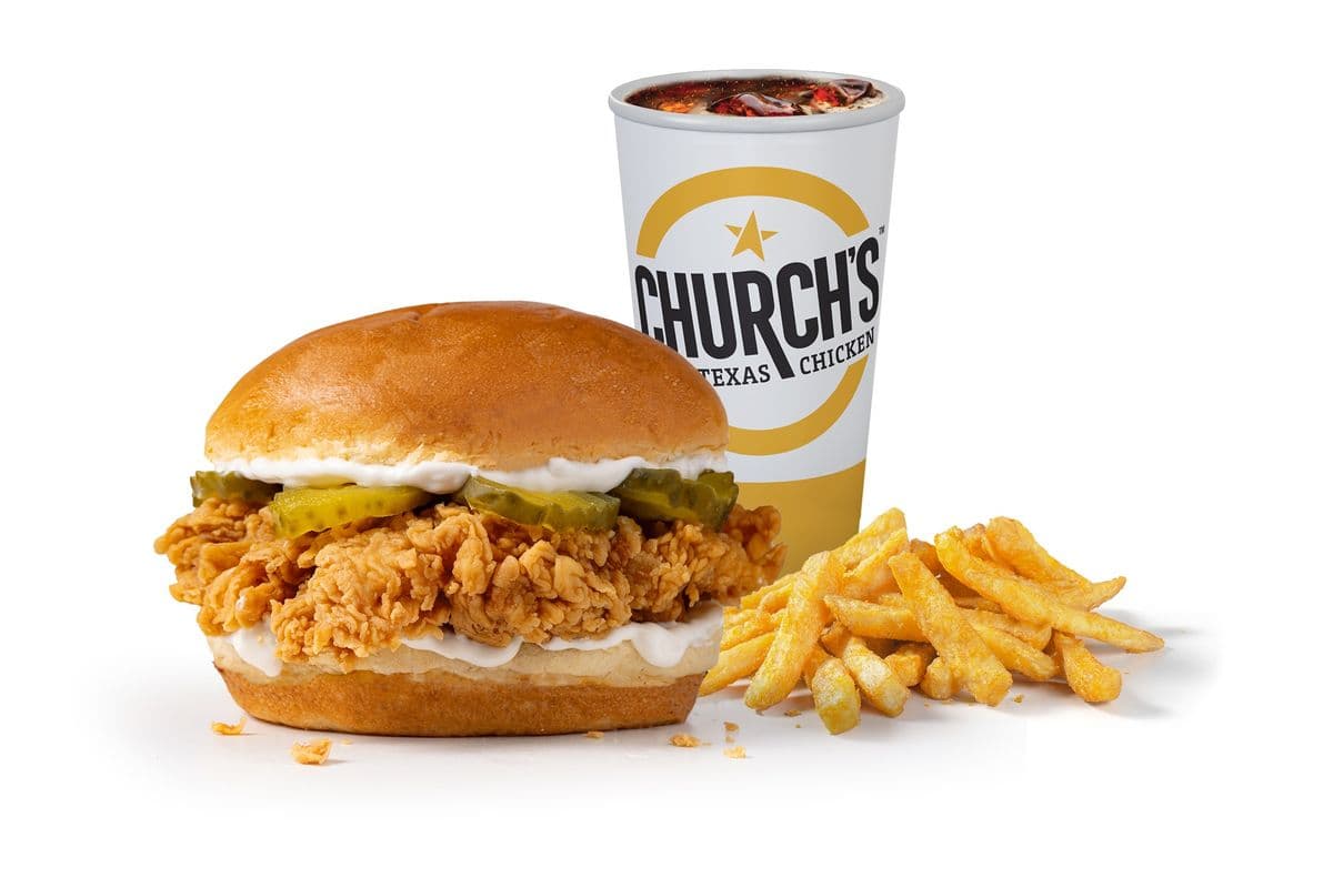 Texan Chicken Sandwich Combo