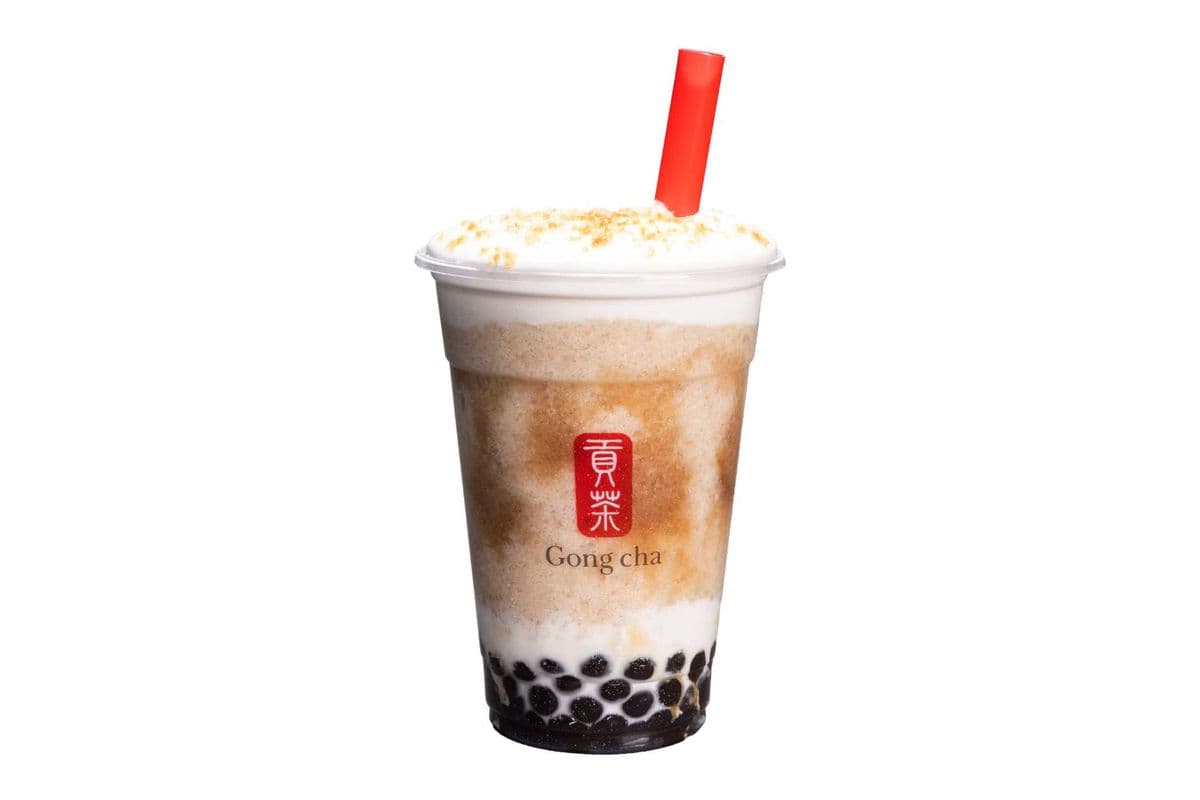 Brown Sugar Bobaccino with Pearls