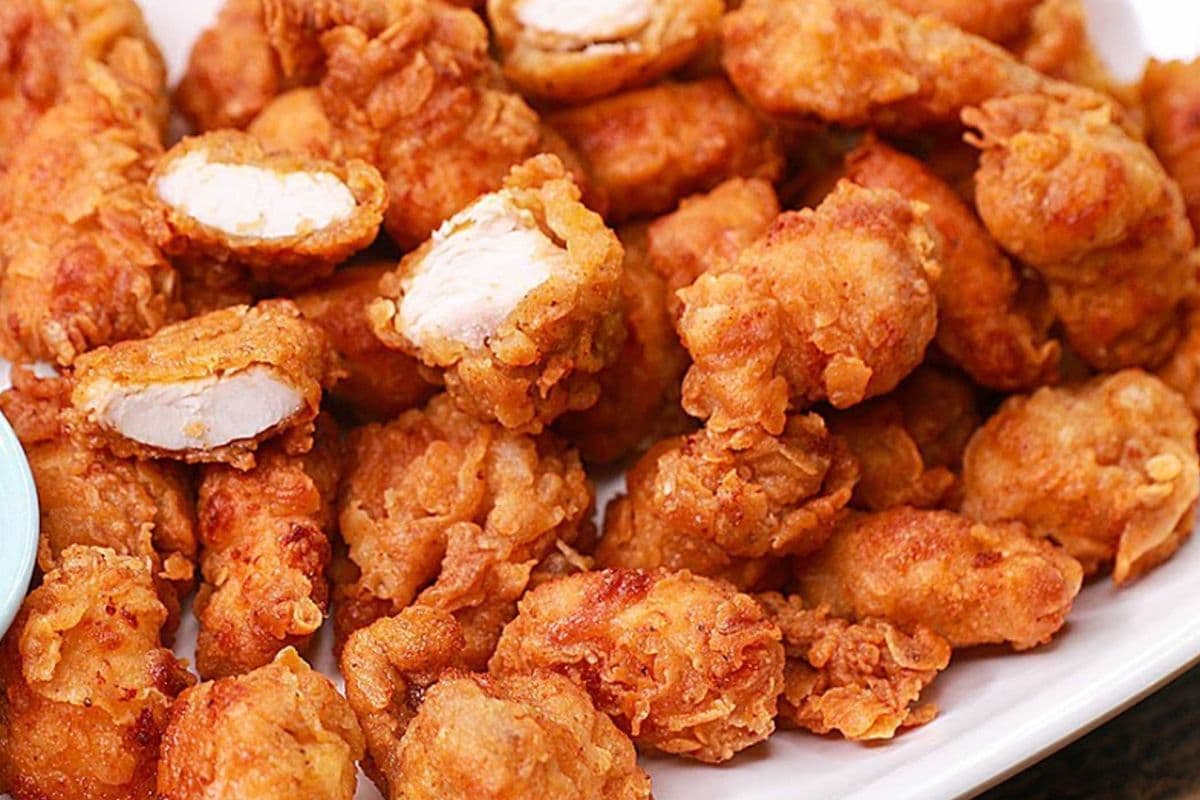(10) Pcs. Chicken Popcorn & Fries