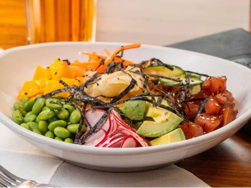 Ahi Tuna Poke Bowl
