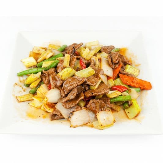 99. Beef in Szechuan-Style