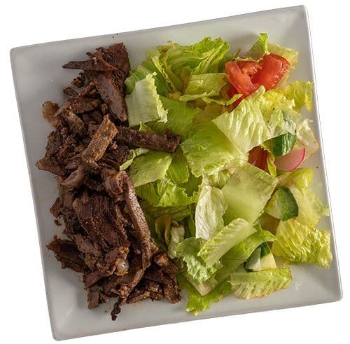 Salad Beef Shawarma Small