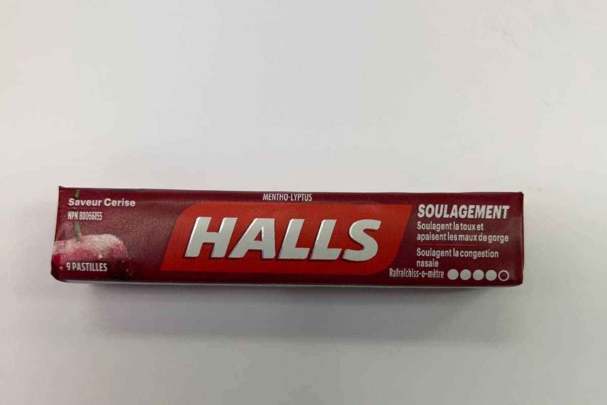 Halls Cherry (9 Lozenges)