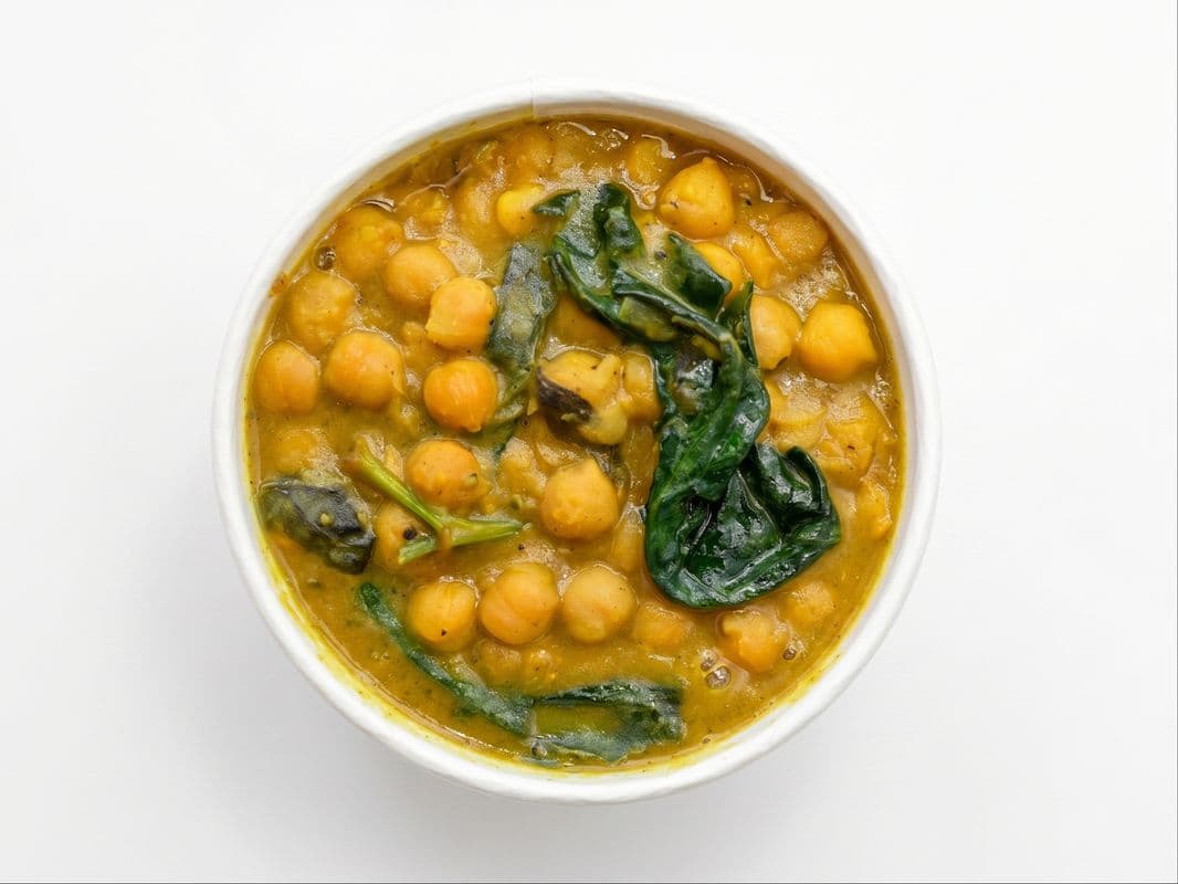 Curry Chickpeas Bowl