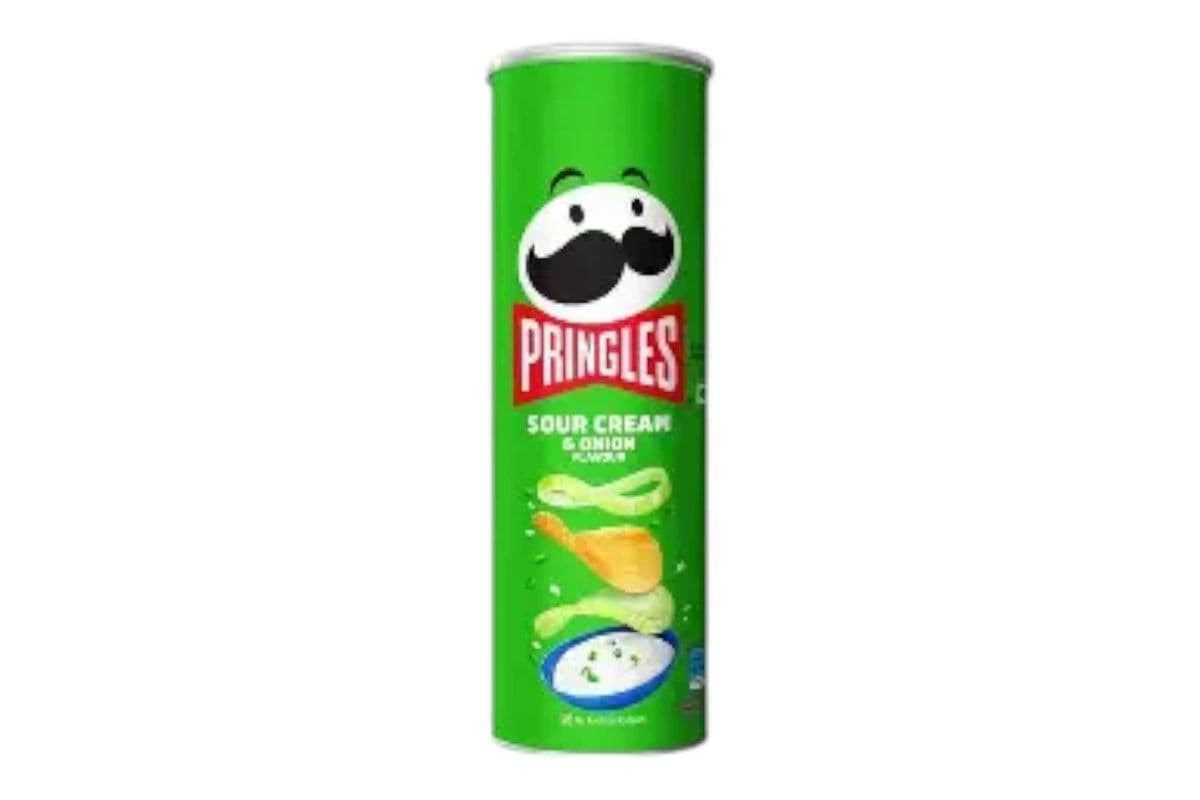 Pringles Sour Cream & Onion (203g) (260 Cal)