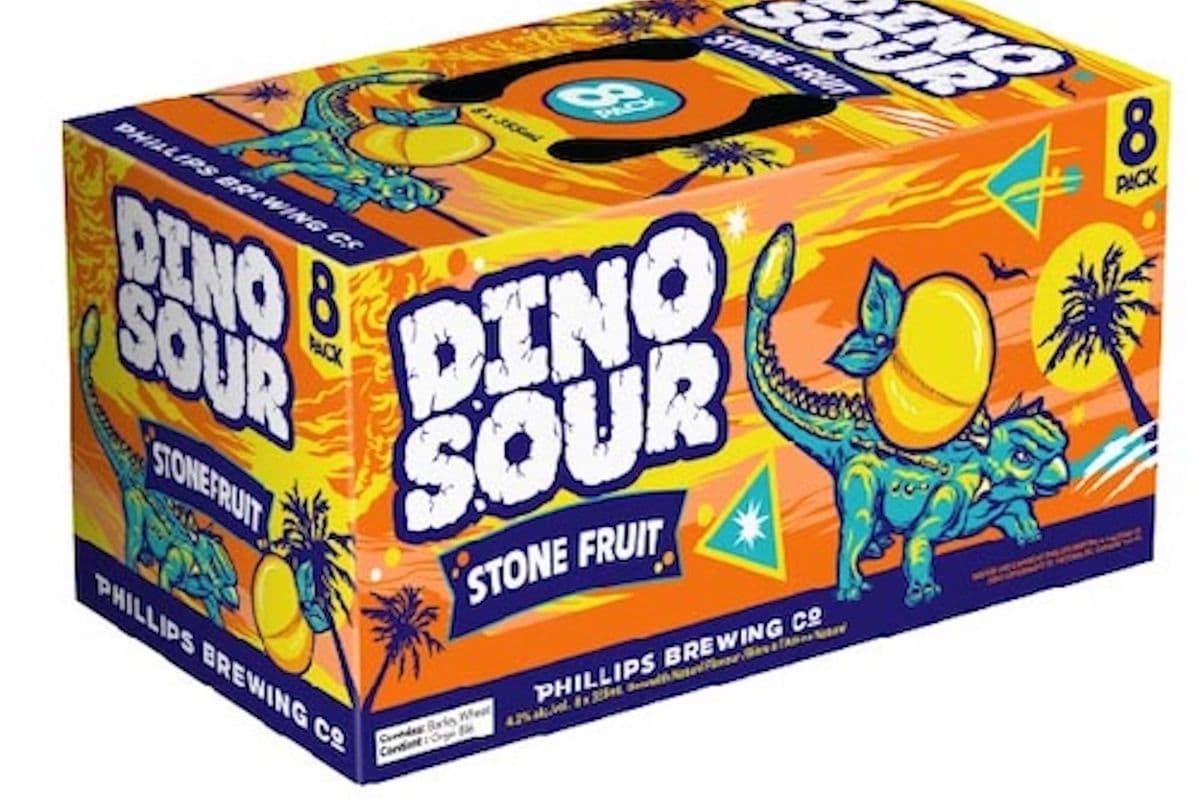 PHILLIPS DINOSOUR STONE FRUIT 8can (1 x 355ml)