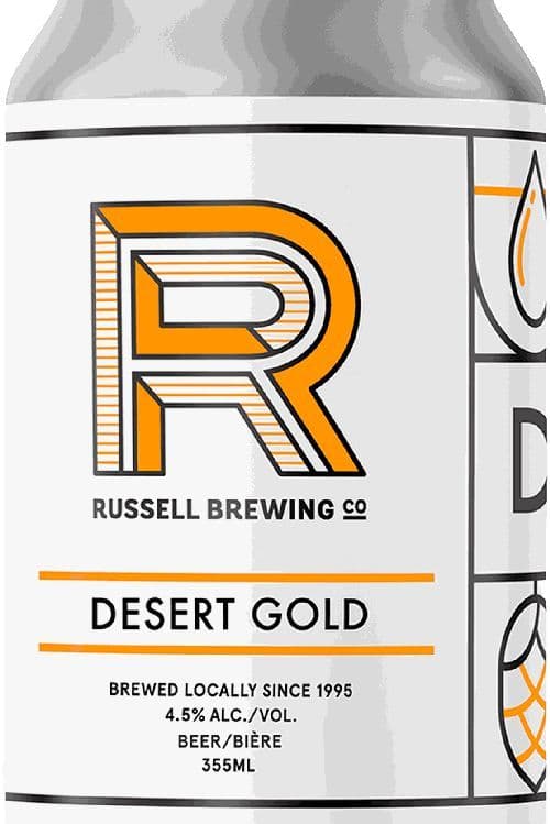 Russell Desert Gold Can