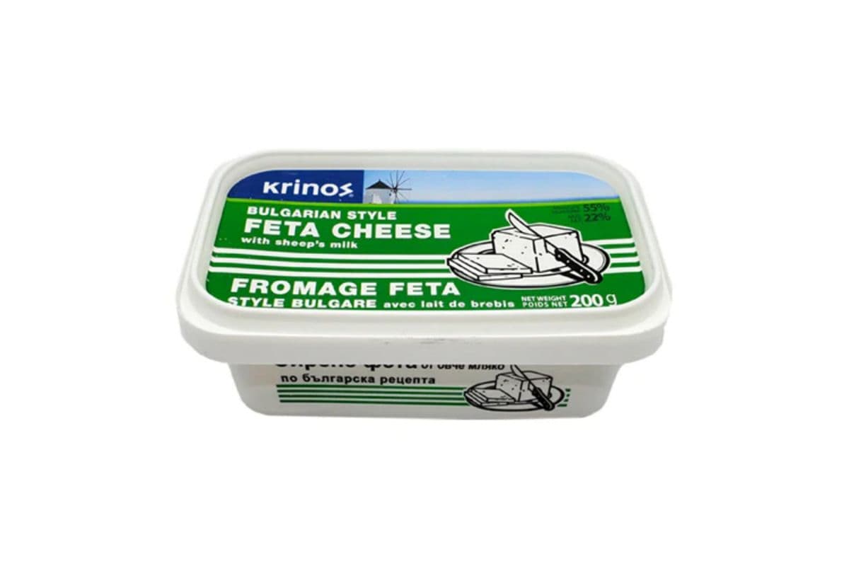 Krinos Bulgarian-Style Feta Cheese (200 g)