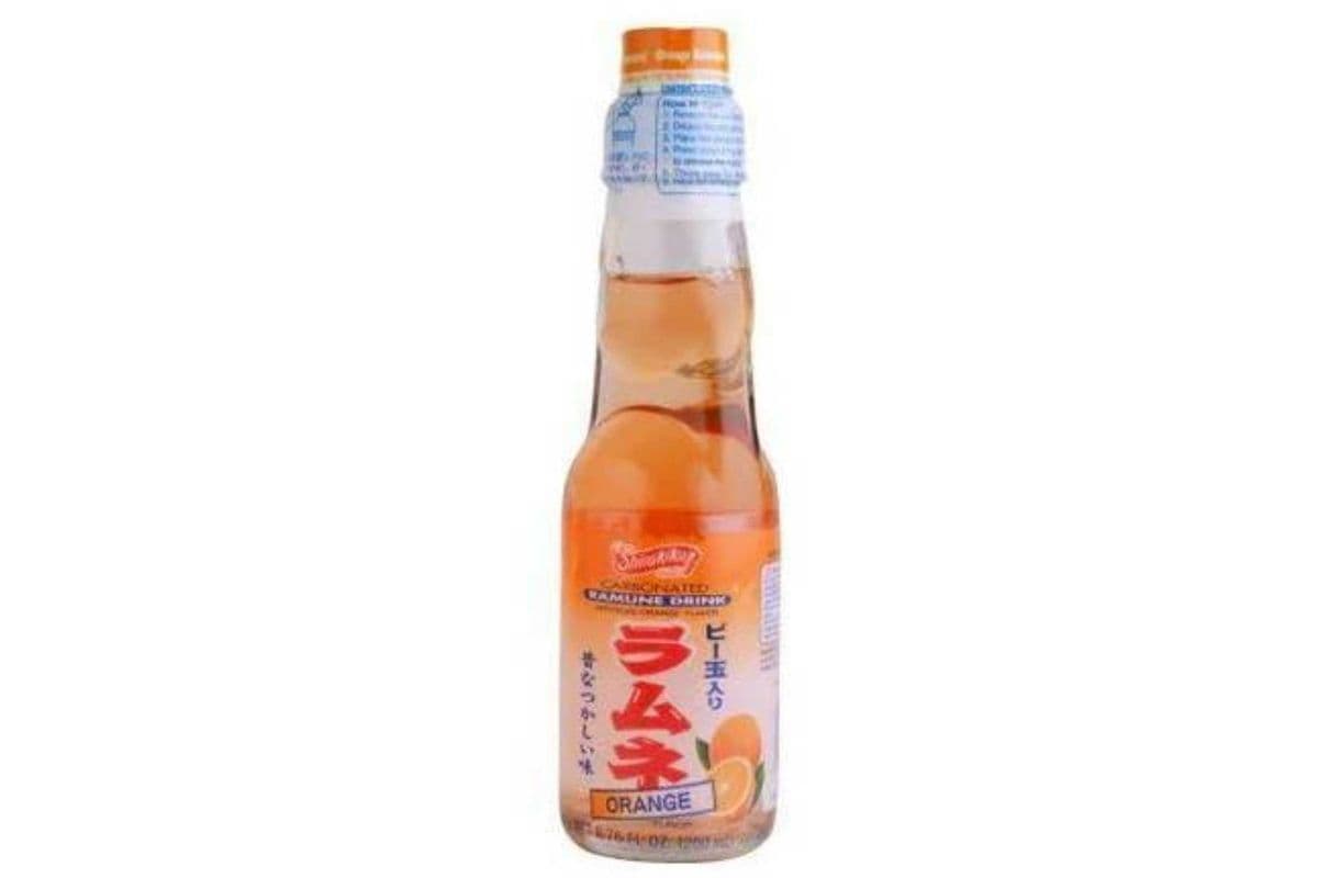 Shirakiku · Orange Carbonated Ramune Drink (200mL)