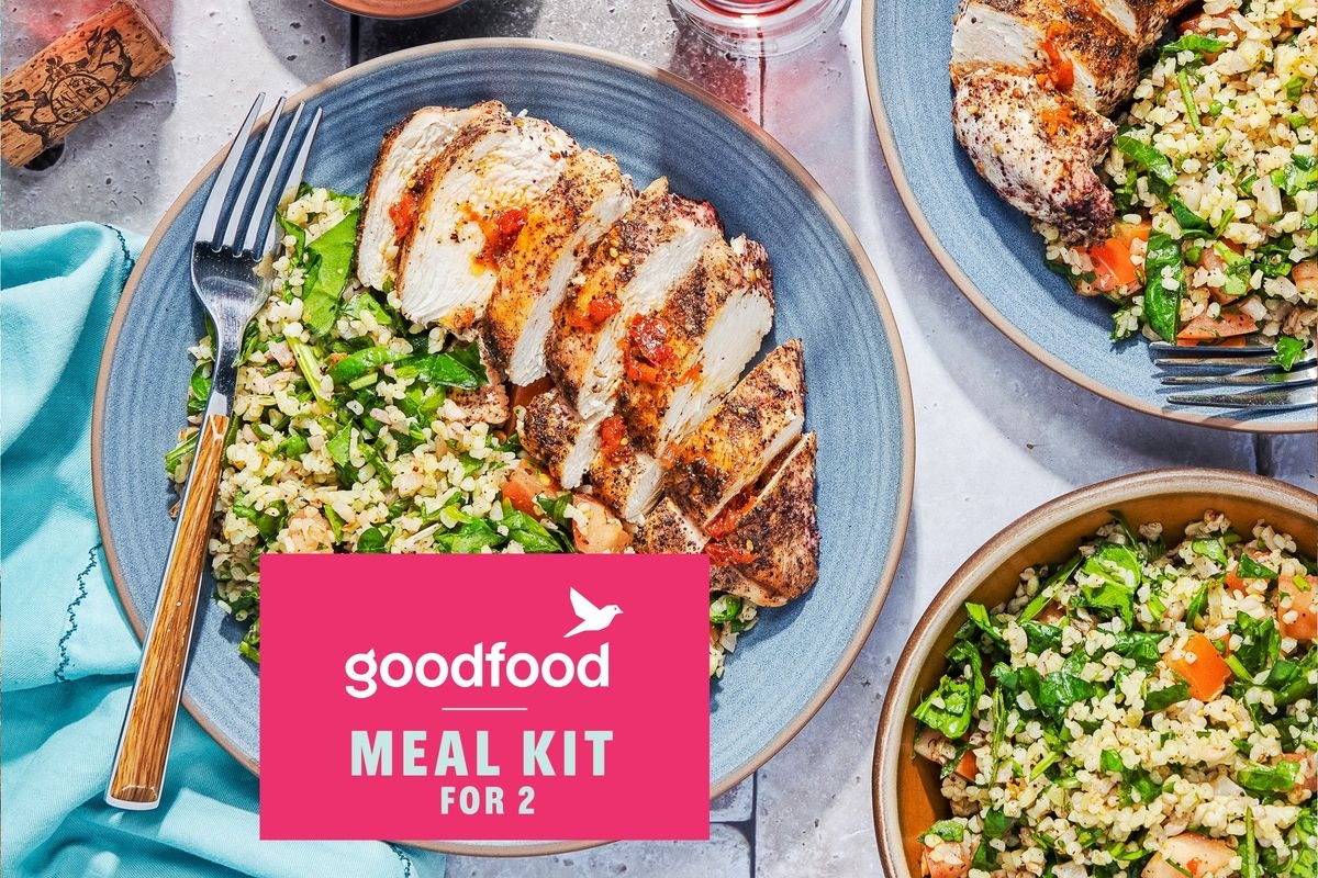 Meal kit: Sumac Chicken Breasts with Cauliflower Tabbouleh & Roasted Pepper Dressing