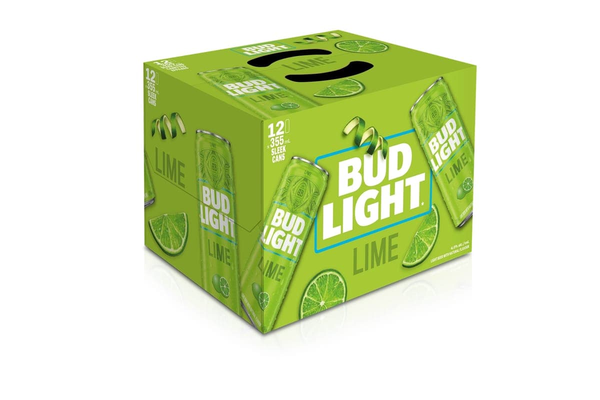 Bud Light Lime 355ml 12pk Can