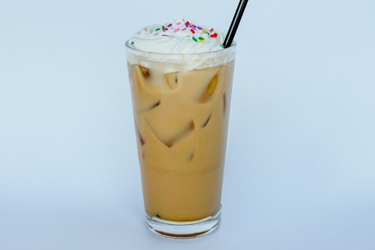 Vanilla Cupcake Iced Latte
