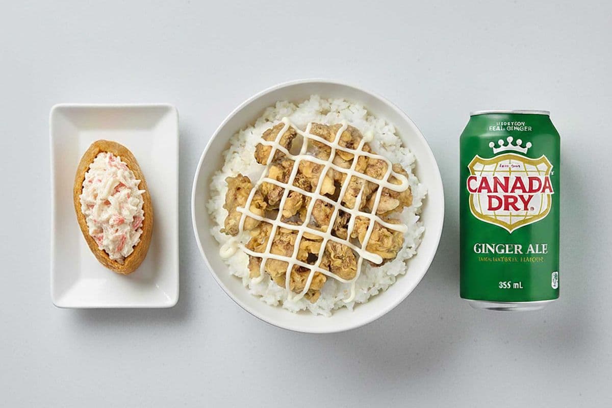 Chicken Mayo Rice Bowl set