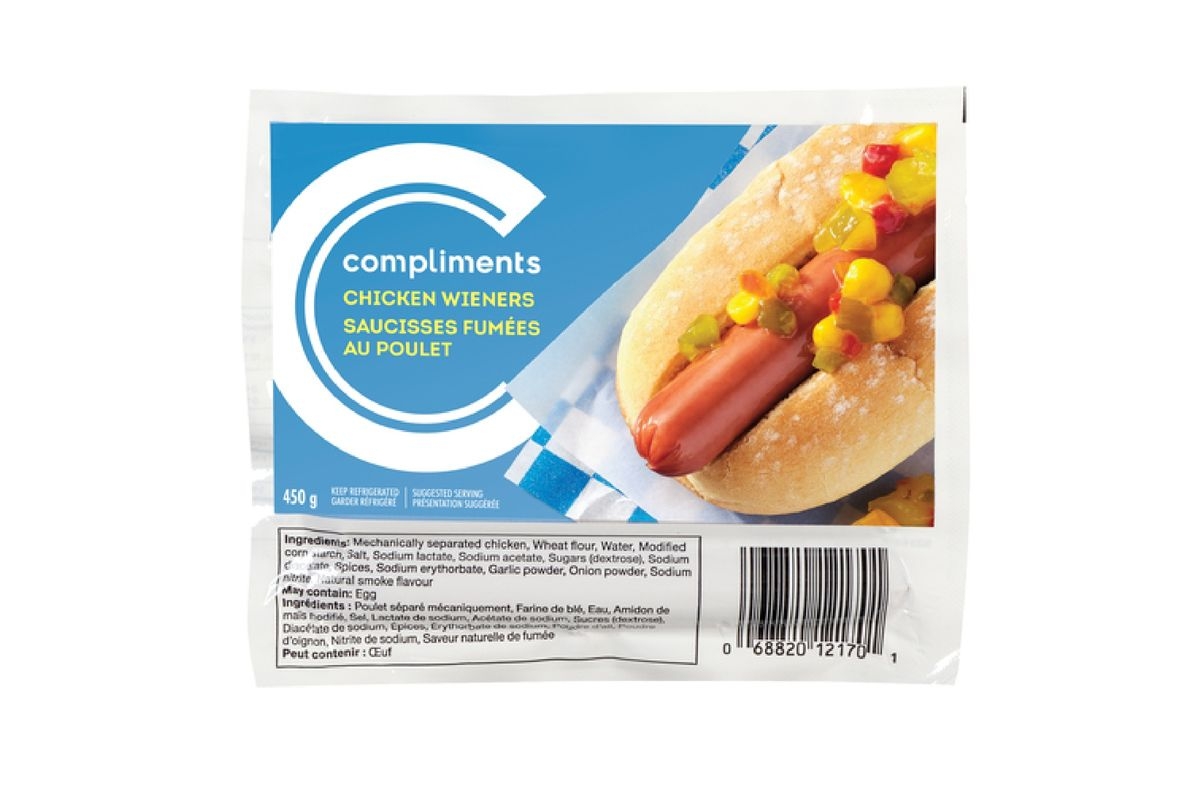 50% OFF Compliments Wieners