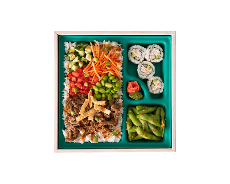 Beef Chop Chop Bento