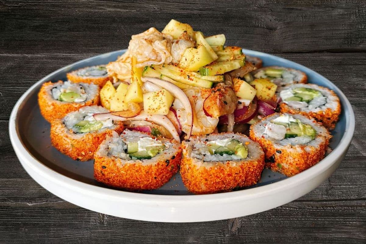 'NEW' AGUACHILE ROLL (12 pcs)