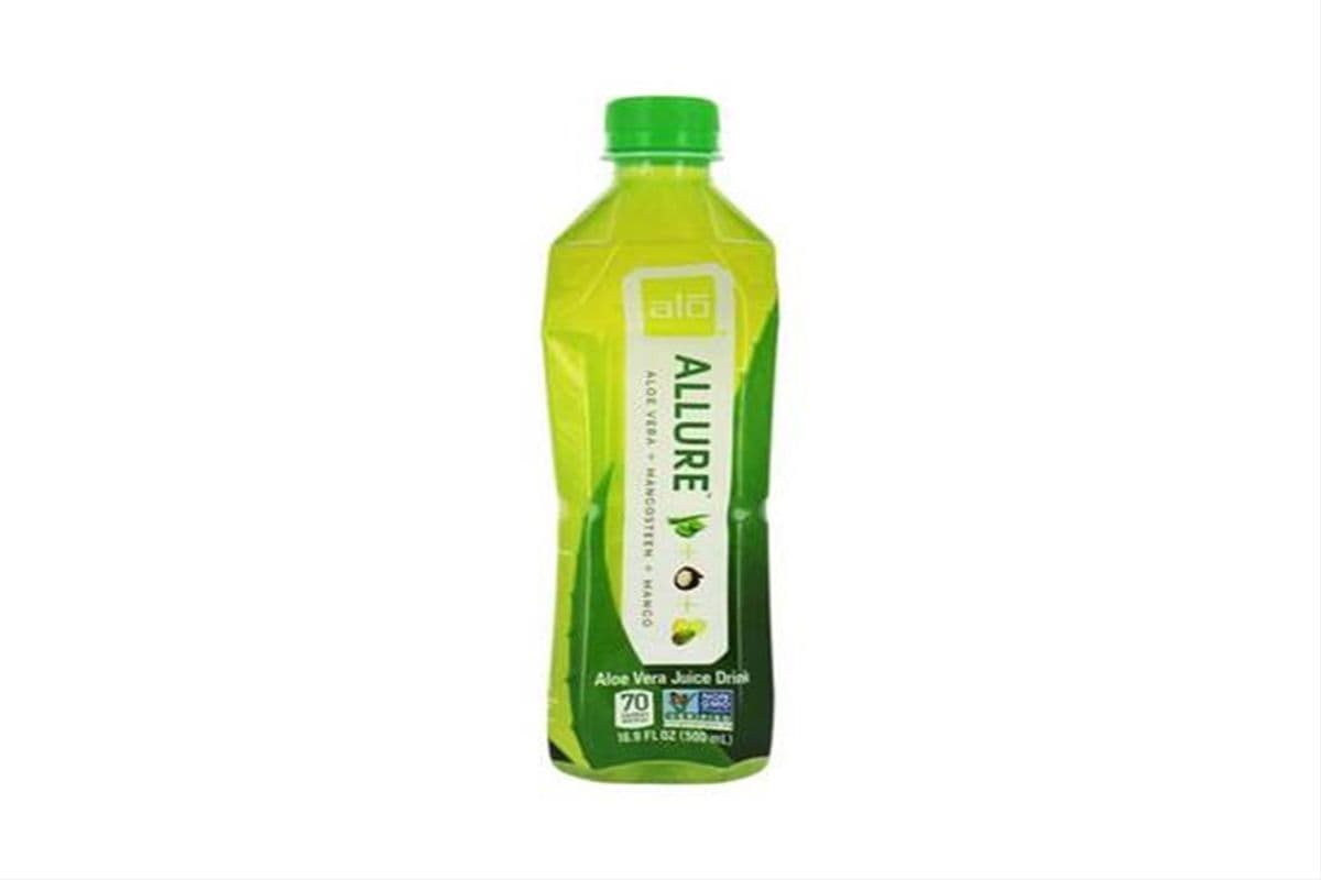 ALO Allure Aloe Vera Juice Drink, Aloe Vera, Mangosteen, and Mango (500 ml)
