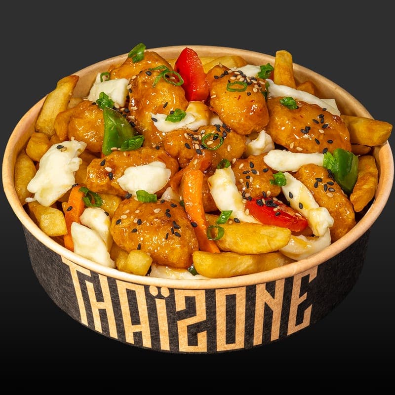 Poutine Poulet Tao / Chicken Tao Poutine