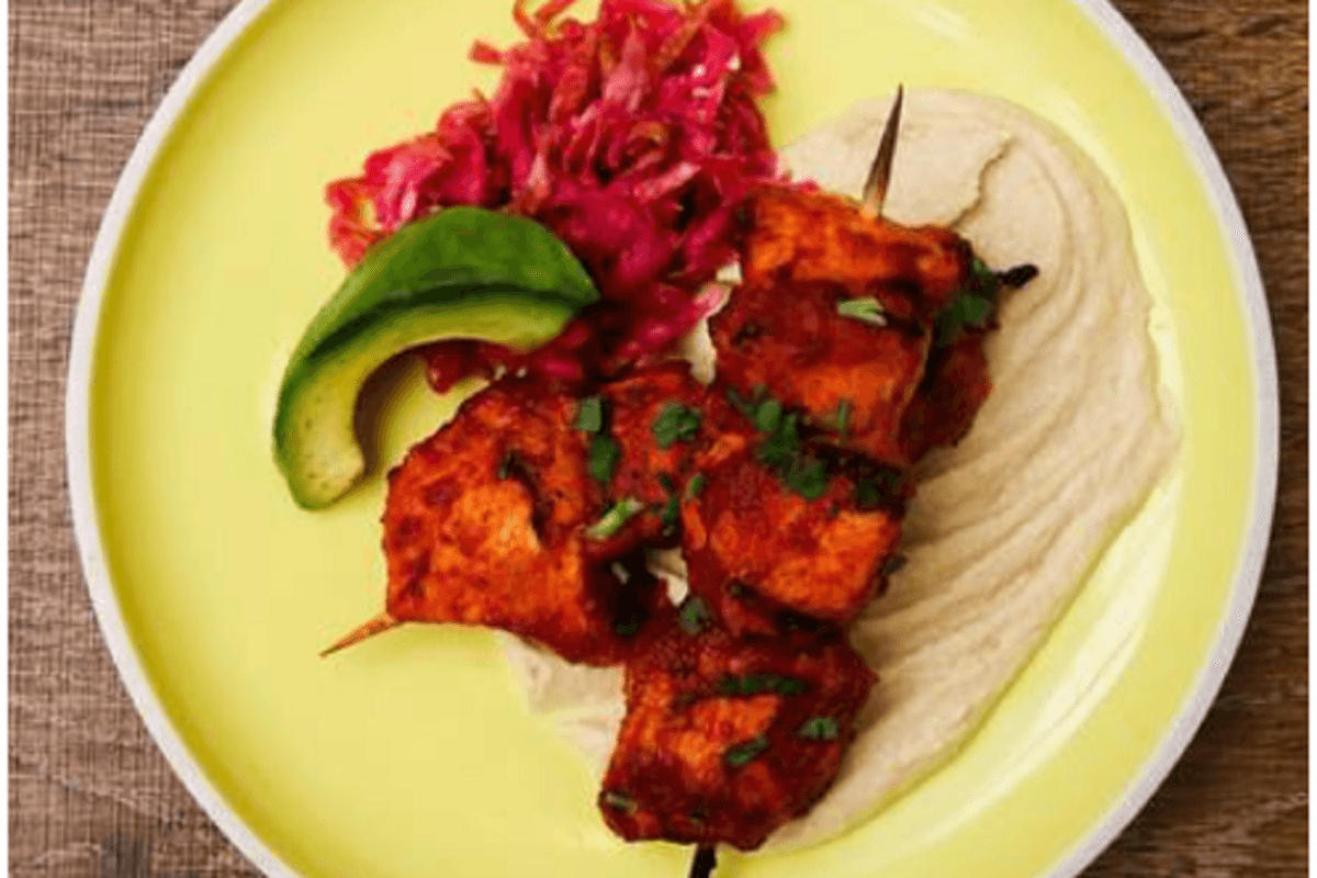 Chicken Tawook with Hummus (GF)