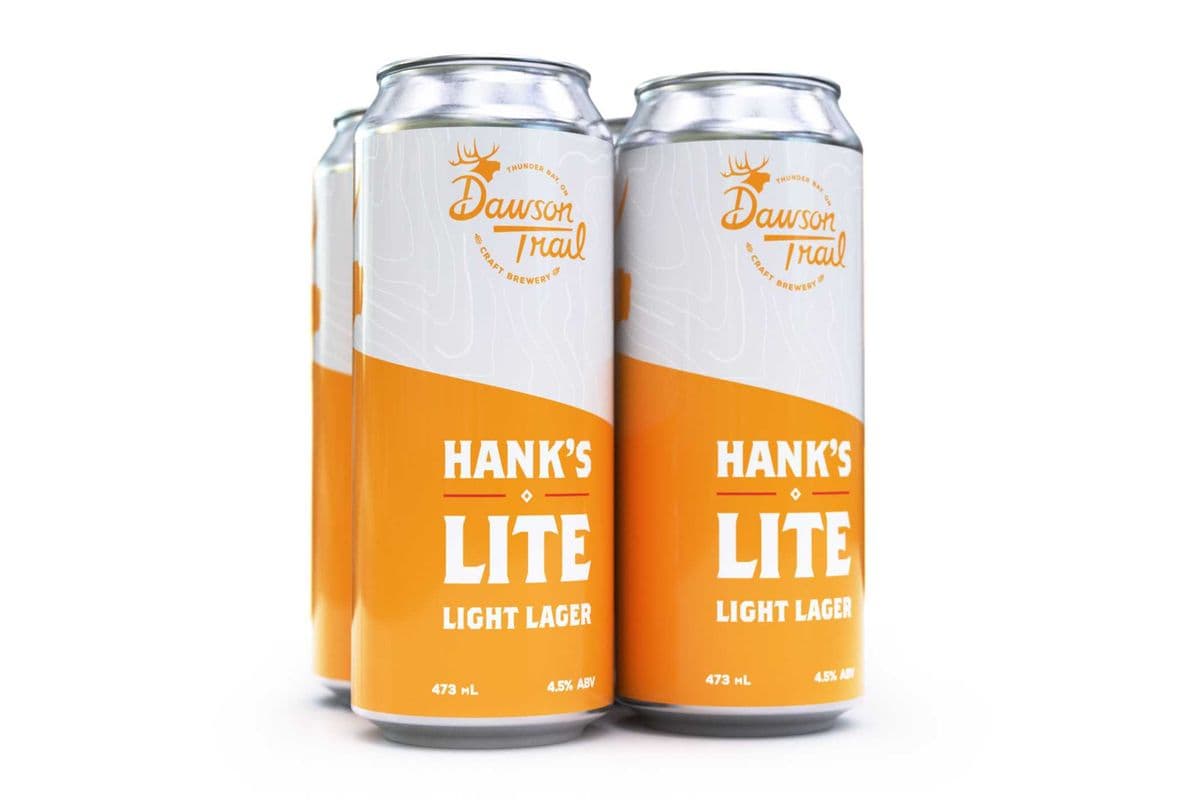 Hank's Lite - Light Lager (6 x 473ml Can)