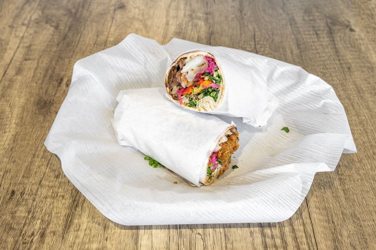 Beef Shawarma Wrap