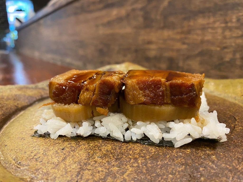 Temaki Kakuni Kinpira Handroll