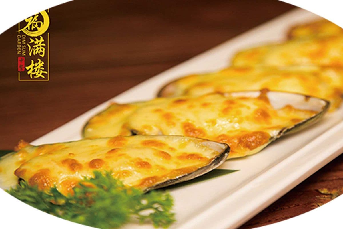 Mussels with Mayonnaise Sauce (7 pcs)