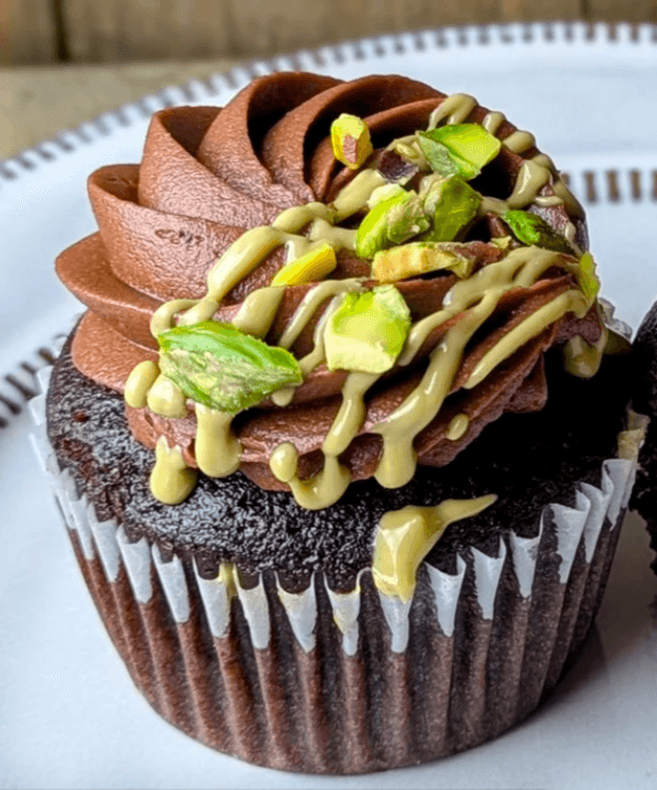 Each Dubai Pistachio Cupcake