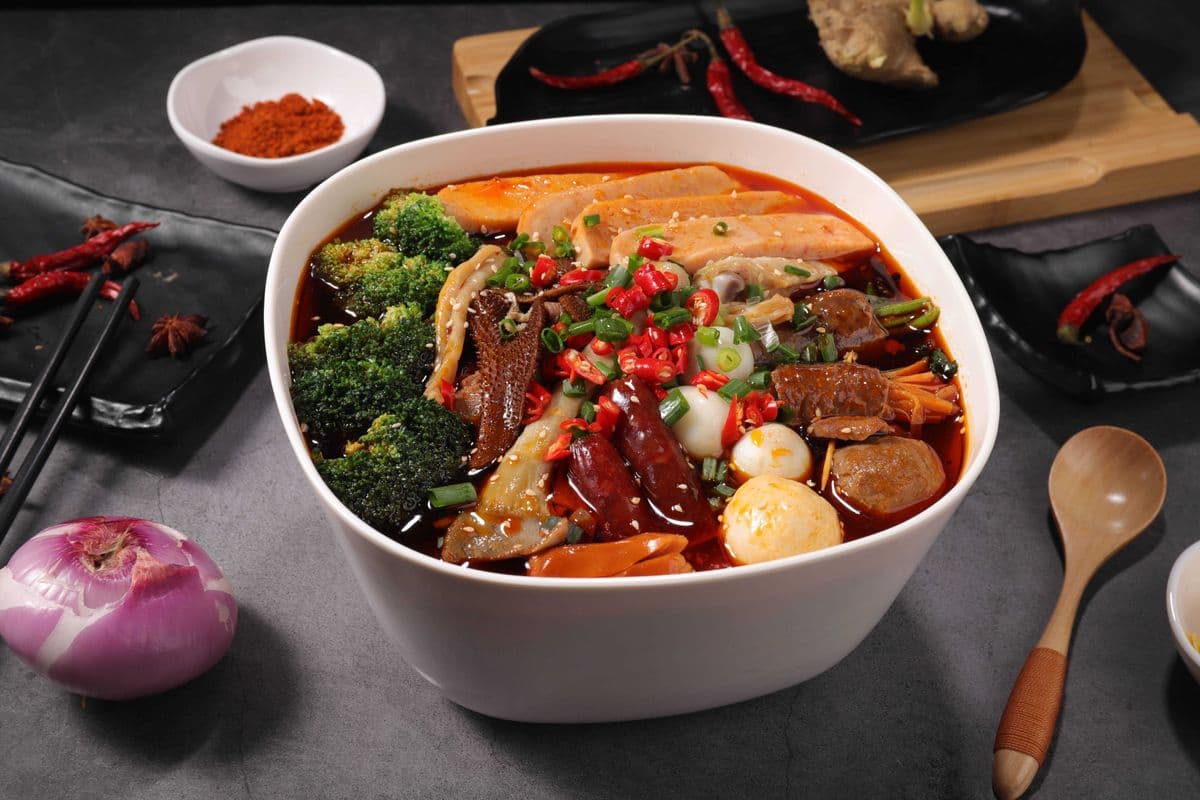 Beef Tallow Szechuan Malatang Soup Base - 牛油川味麻辣烫